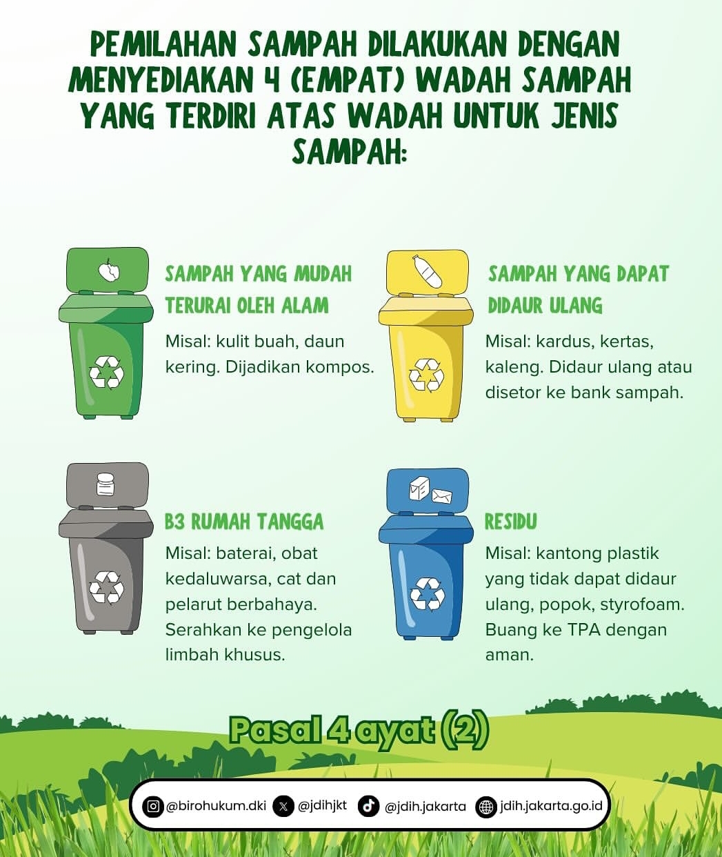 Instruksi Gubernur Nomor 5 Tahun 2026 tentang Gerakan Pemilahan dan Pengolahan Sampah dari Sumber